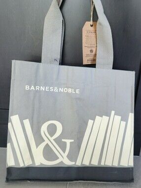 Barnes & Noble Gray Exclusive REWRAP Book Tote
